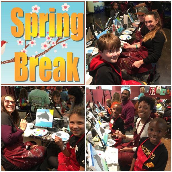 Join Us During Spring Break and Make Some Art With The Family!